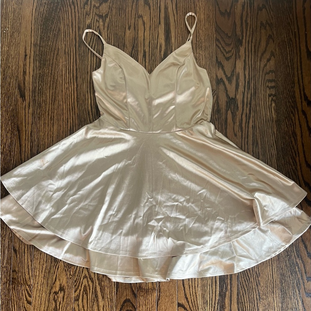 Gold Dress